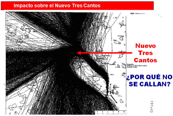 Explicacin del impacto del aeropuerto de Madrid-Barajas sobre Tres Cantos (Madrid) (imagen 3 de 9)